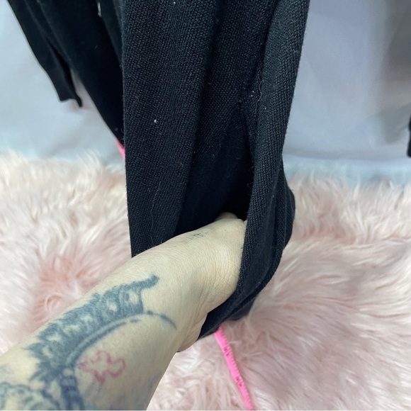 Suzy sher sweater dress knitted black with pockets - Picture 7 of 16